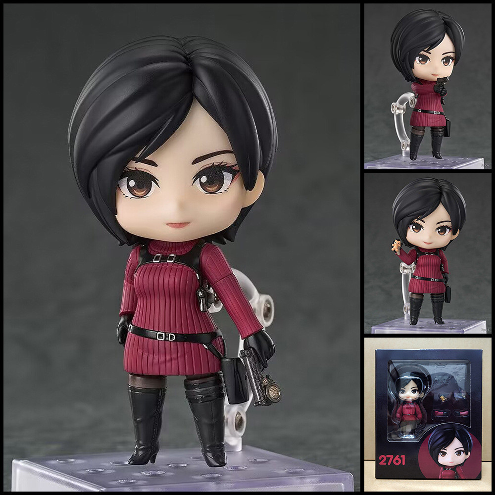 รุ่น Q Nendoroid Resident Evil Aida Wang Leon การตกแต่งโมเดลฟิกเกอร์