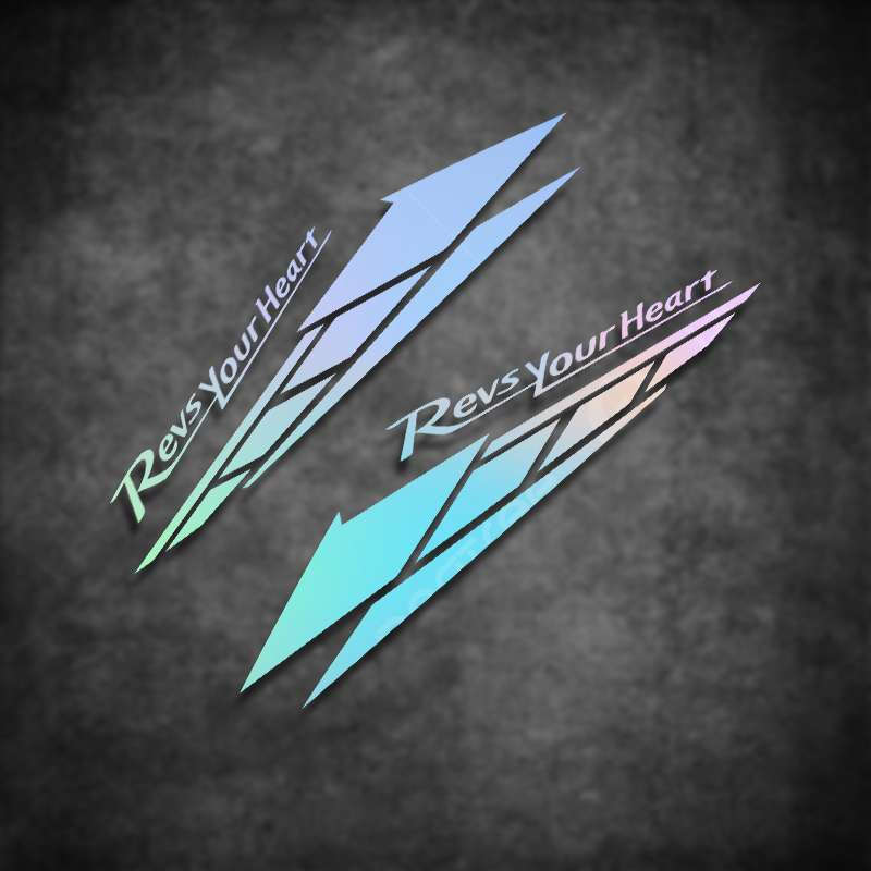 TB Spot Goods#Yunchuang car stickers are suitable for Yamaha YAMAHA Motorcycle and scooter waterproo