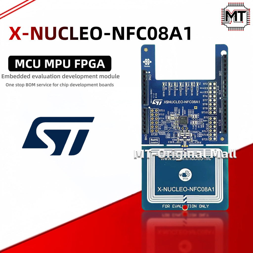 X-NUCLEO-NFC08A1 STM32 และ STM8 ST25R3916B NFC card reader บอร์ดขยาย