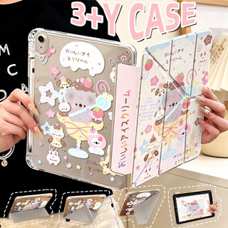 เคสไอแพด Yพับ  เคสไอแพดเจน10 ipad11 10 2025 Pro11 2018-2022 Air3/4/5/6/7/8เคสไอแพดปากกาทางซ้าย