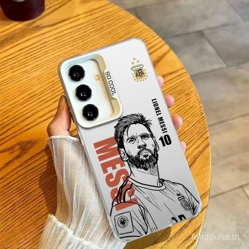 Sketch Football Character Pattern Premium Trendเคสโทรศัพท์กันกระแทกเหมาะสําหรับSamsung S25PLUS/A05S/
