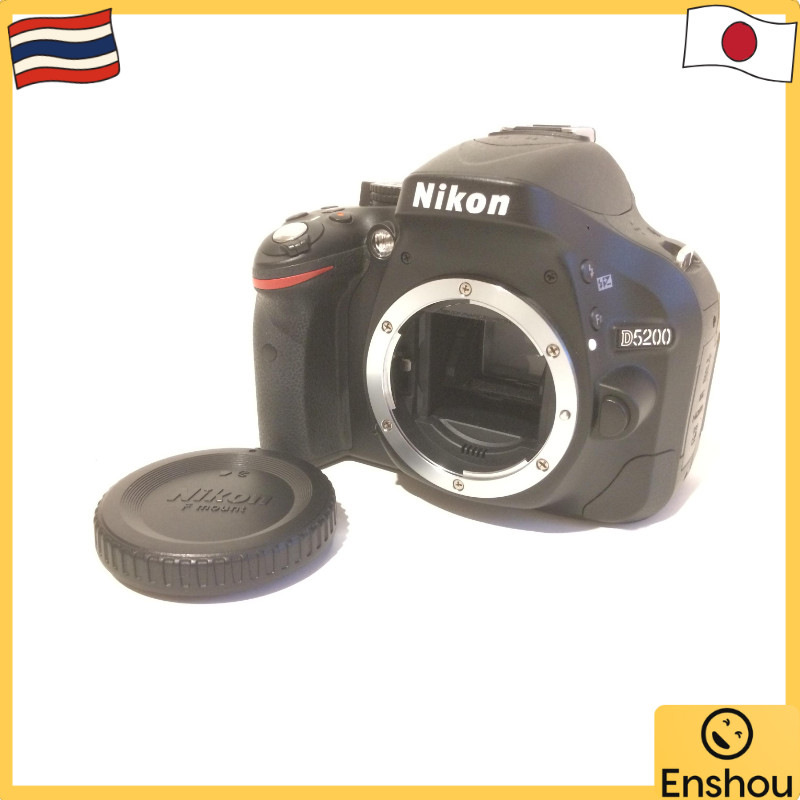 จากญี่ปุ่น [สินค้ามือสอง]Nikon Digital SLR Camera D5200 Lens Kit with AF-S DX NIKKOR 18-55mm f/3.5-5
