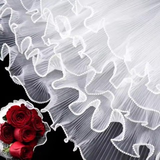 โรแมนติกมุกคลื่นนัวเนียช่อห่อเส้นด้ายกระดาษ-วันวาเลนไทน์งานแ…