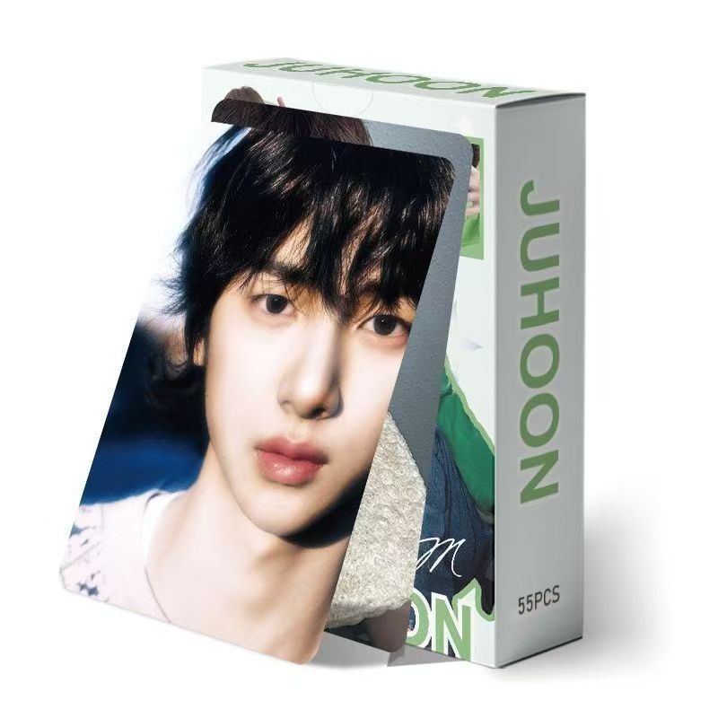 Cortisol Golden Master Training กล่องการ์ด LOMO ความละเอียดสูง 55 ใบภาพถ่ายเลเซอร์โปสการ์ดไอดอล