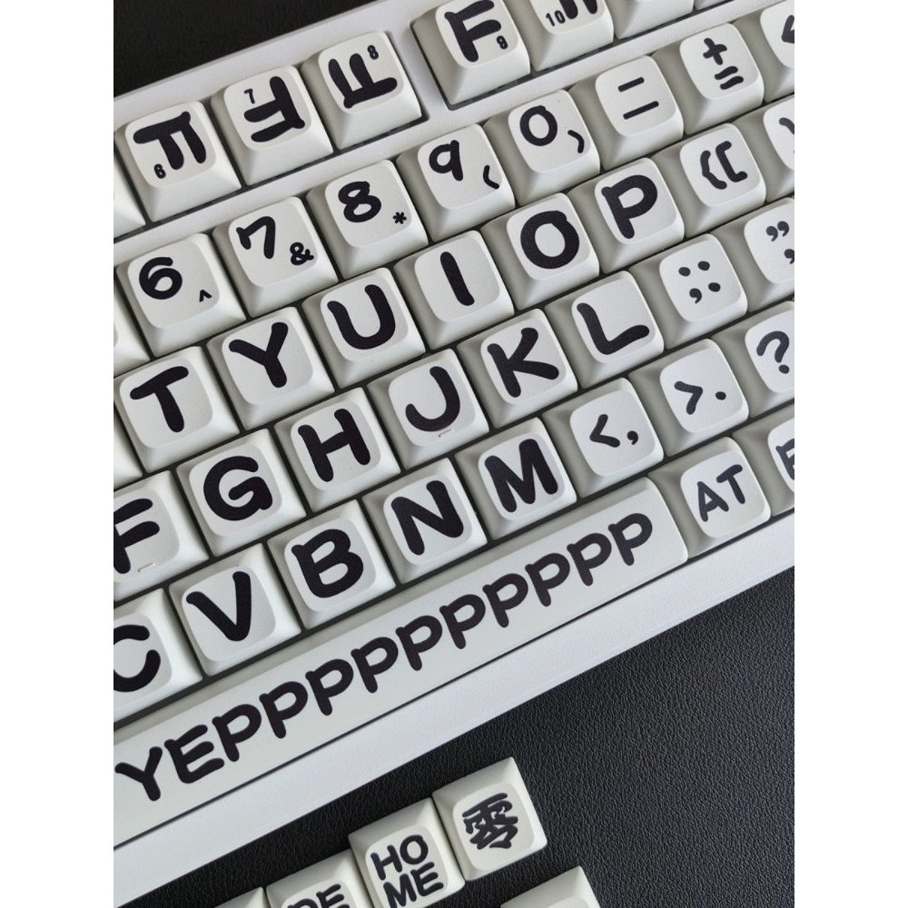 คีย์แคป คีย์แคปไทย Animal Party คีย์บอร์ดน่ารัก Keycap MOA บุคลิกภาพสูง Creative XDA Keycap 142 Adap