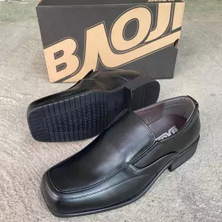 รองเท้าคัทชู-50 Baoji BJ-3375 ถูกระเบียบ ผู้ชาย ใส่เรียน ใส่ทำงาน หนัง PU ไซส์ 39-47 บาโอจิ