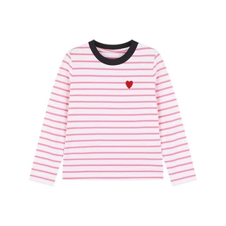 KIDSZONE เสื้อแขนยาวเด็กผู้หญิงแบบสวม เนื้อนิ่ม รุ่น A3232