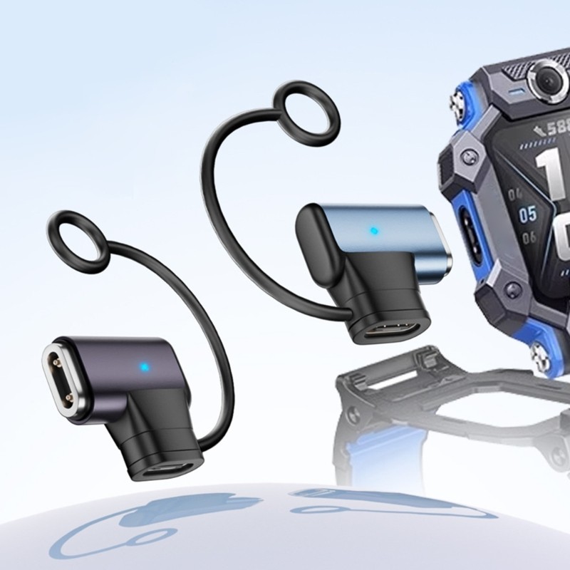 QUIM อลูมิเนียม Smartwatch อะแดปเตอร์ชาร์จ Featuring การเชื่อมต่อแม่เหล็กสําหรับ Z8A Z7S Z7A Z7 Z6S 