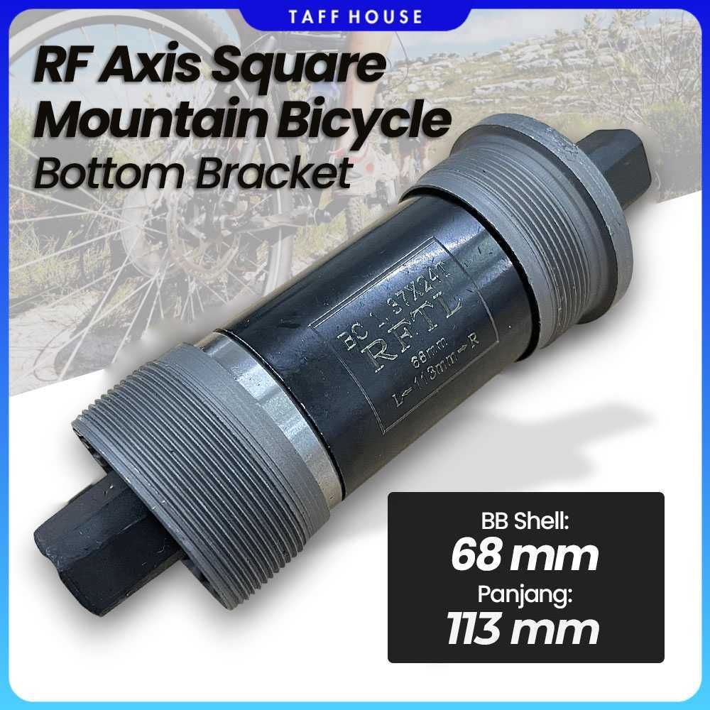RFTL ZHONGSAI Axis Square Bottom Bracket จักรยานเสือภูเขา 68mm - ZK-F-01