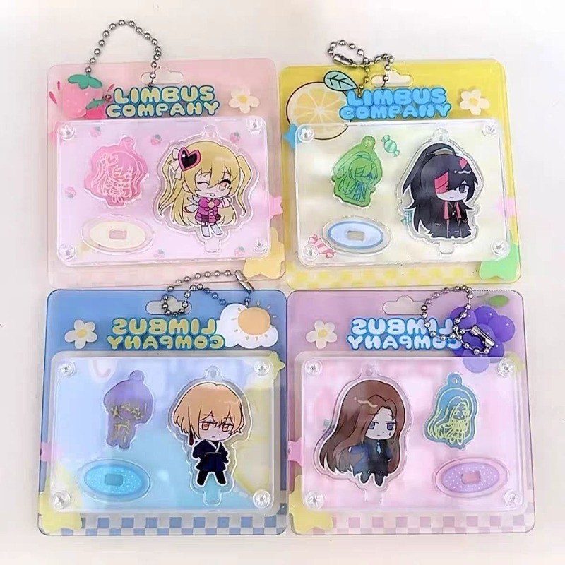 Limbus บริษัทอะนิเมะการ์ดจี้สําหรับกระเป๋า Yi Sang Faust Don Quixote การ์ด Diy Creative Collection เ