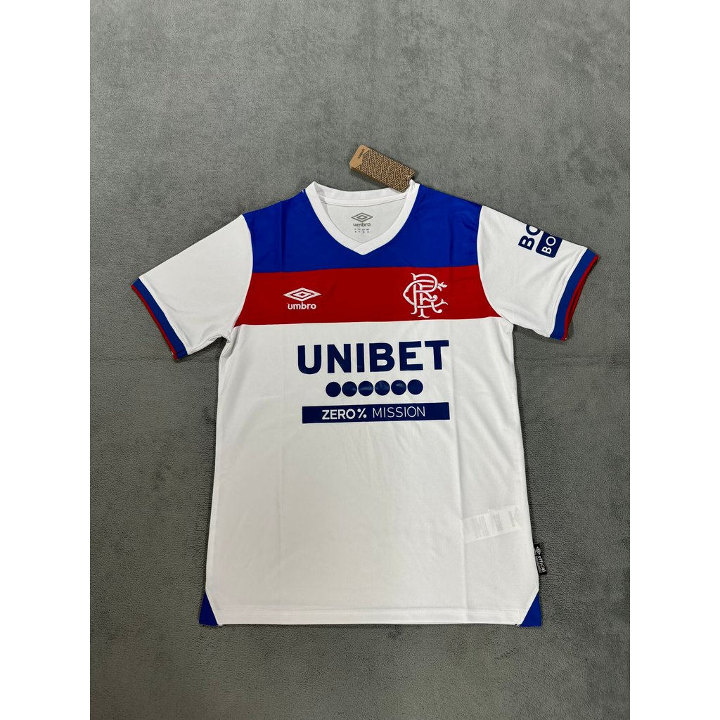เสื้อทีมเยือน Rangers FC ฤดูกาล 2025/26 แบบแขนสั้น ไซส์ S-4XL