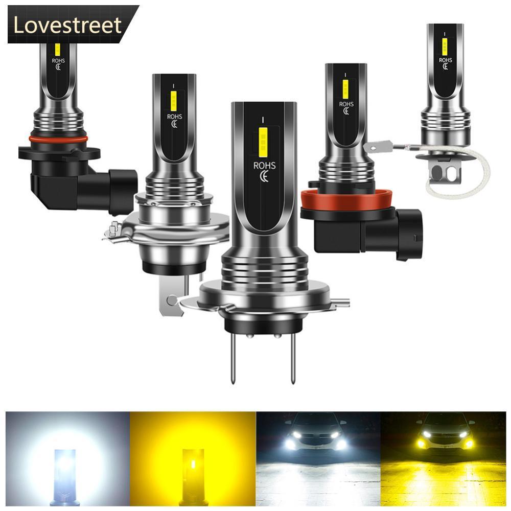 LOVIE 1PC 9005/HB3/H4/H11/H7/H3/H6/H16/5202 รถ LED หมอกไฟหน้า Super Bright P9Z4