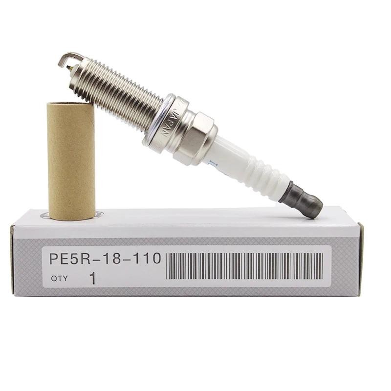 4/20PCS PE5R-18-110 PE21-18-110 Iridium Spark Plug สําหรับ Mazda 3 6 CX-3 CX-5 MX-5 2.0/2.5L Miata P