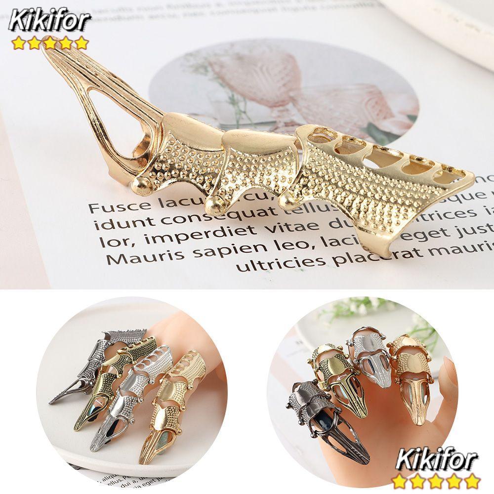 KIKIFOR Finger Claw Ring แฟชั่น Knuckle Full Finger Joint Armor