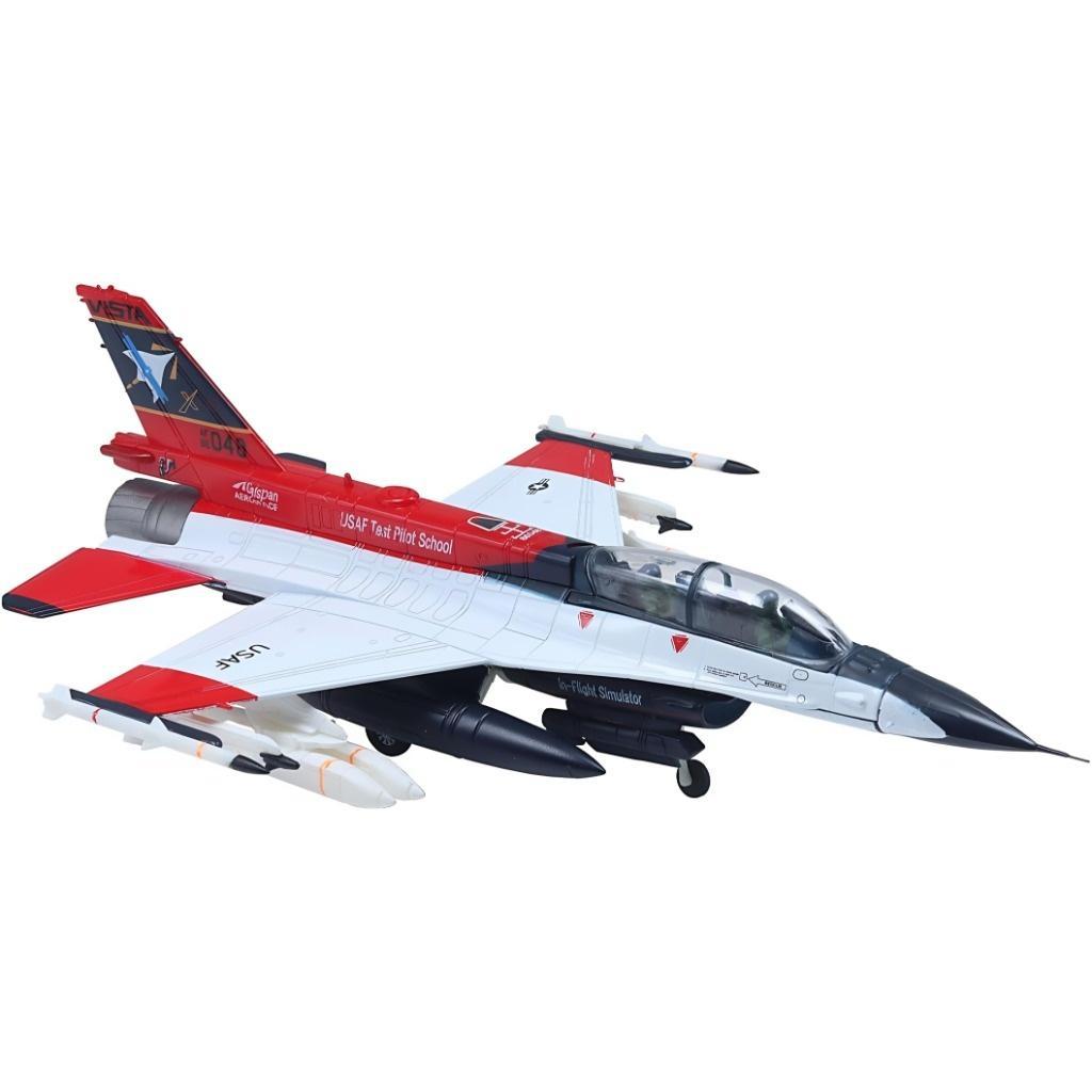 F-16D X-62a Fighter Attack Plane โลหะ Fighter ทหาร 1/72 Diecast เครื่องบินรุ่น