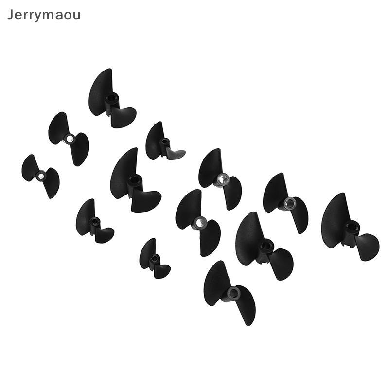 [JRY] RC Boat Model Two-des Propeller CW Nylon Paddle P40 Boat Shaft Propeller เส้นผ่านศูนย์กลาง 27/