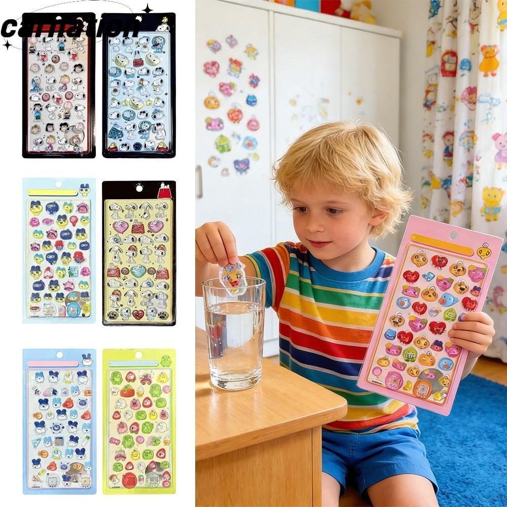 CARNATION Tamagotchi สติ๊กเกอร์, สติ๊กเกอร์การ์ตูน Bonbon Drop Seal สติ๊กเกอร์คริสตัล, ของขวัญวันเกิ