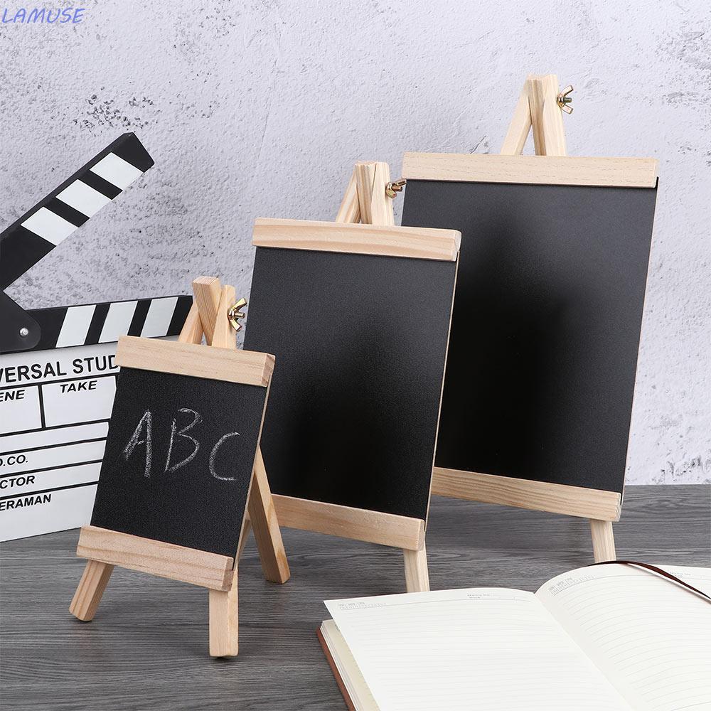 LAMUSE กระดานดํา Black Chalk Mini พับเด็กวาดภาพกระดานดํา