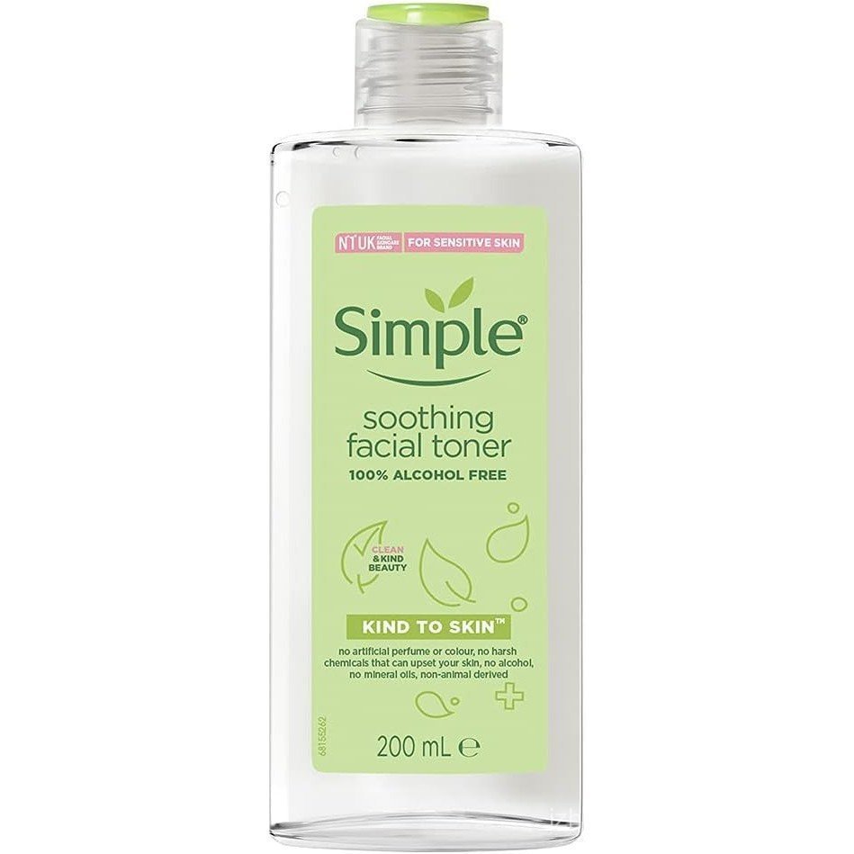 Simple Kind to Skin Facial Toner, Soothing, 6.7 Fl Oz (Pack of 1)