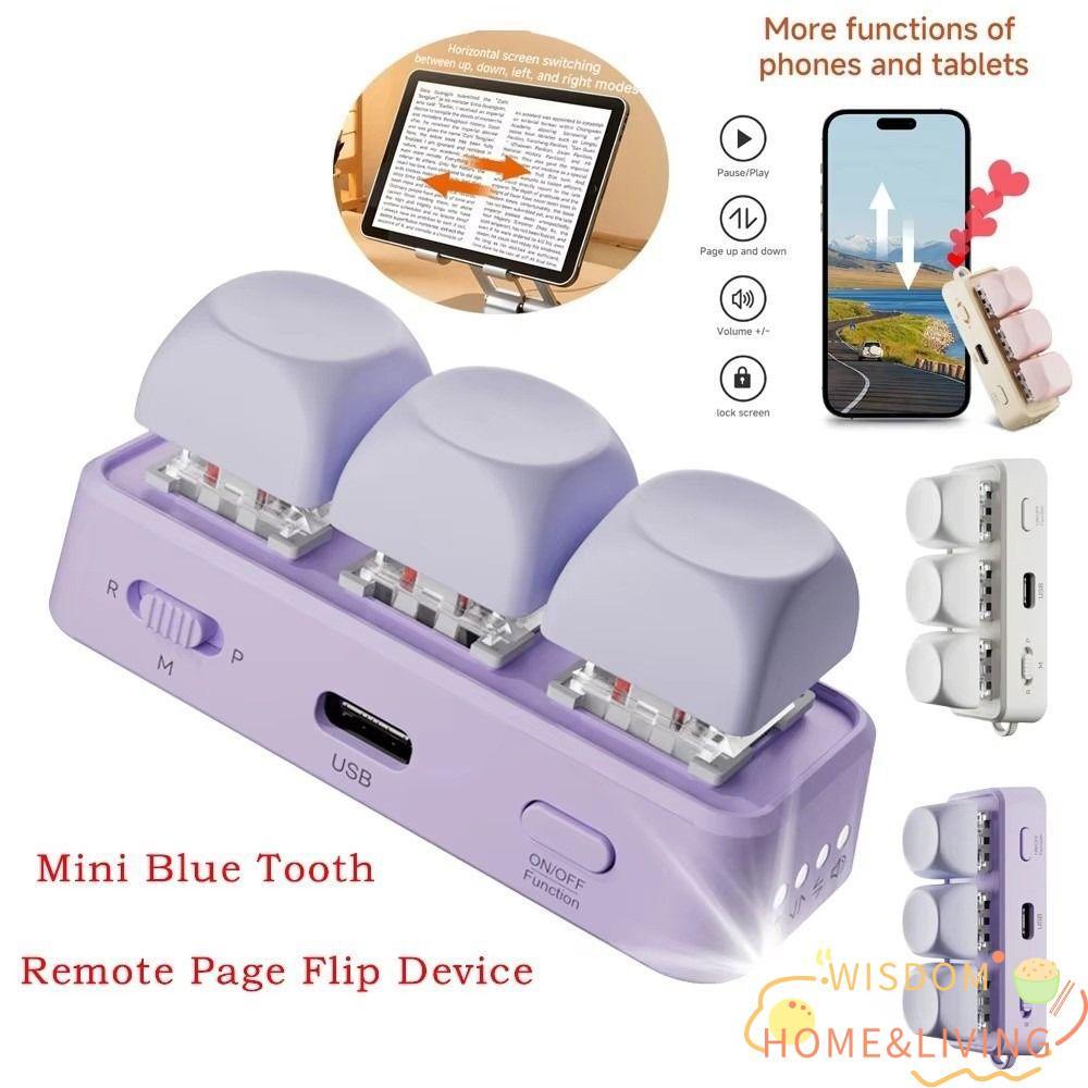 WISDOM EBook หน้า Turner คีย์บอร์ด, 3 คีย์ Universal คีย์บอร์ดหน้า Turner, มัลติฟังก์ชั่นแบบพกพา Blu