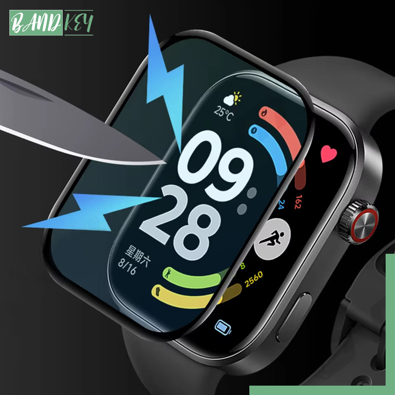 ฟิล์มป้องกันหน้าจอเต็ม / ฟิล์ม TPU อ่อน for Xiaomi Redmi Watch 6 / 5 Lite/ 5 Active/ 5 / 4 /3 Lite 3 Active แก้วนิรภัย