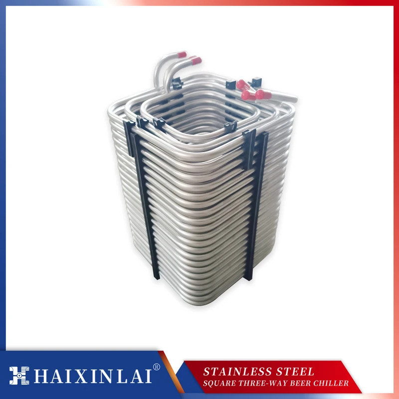 3/6/9/12 Way Square Coil, Beer Wall Cooling Wine Tube, Water Cooled Root Beer Machine Coil, Bar ร้าน