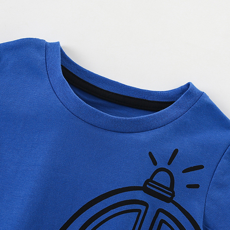 เสื้อยืดเด็กผู้ชาย Malwee แขนสั้นคอด้านหน้า ไซส์ 12.30 F