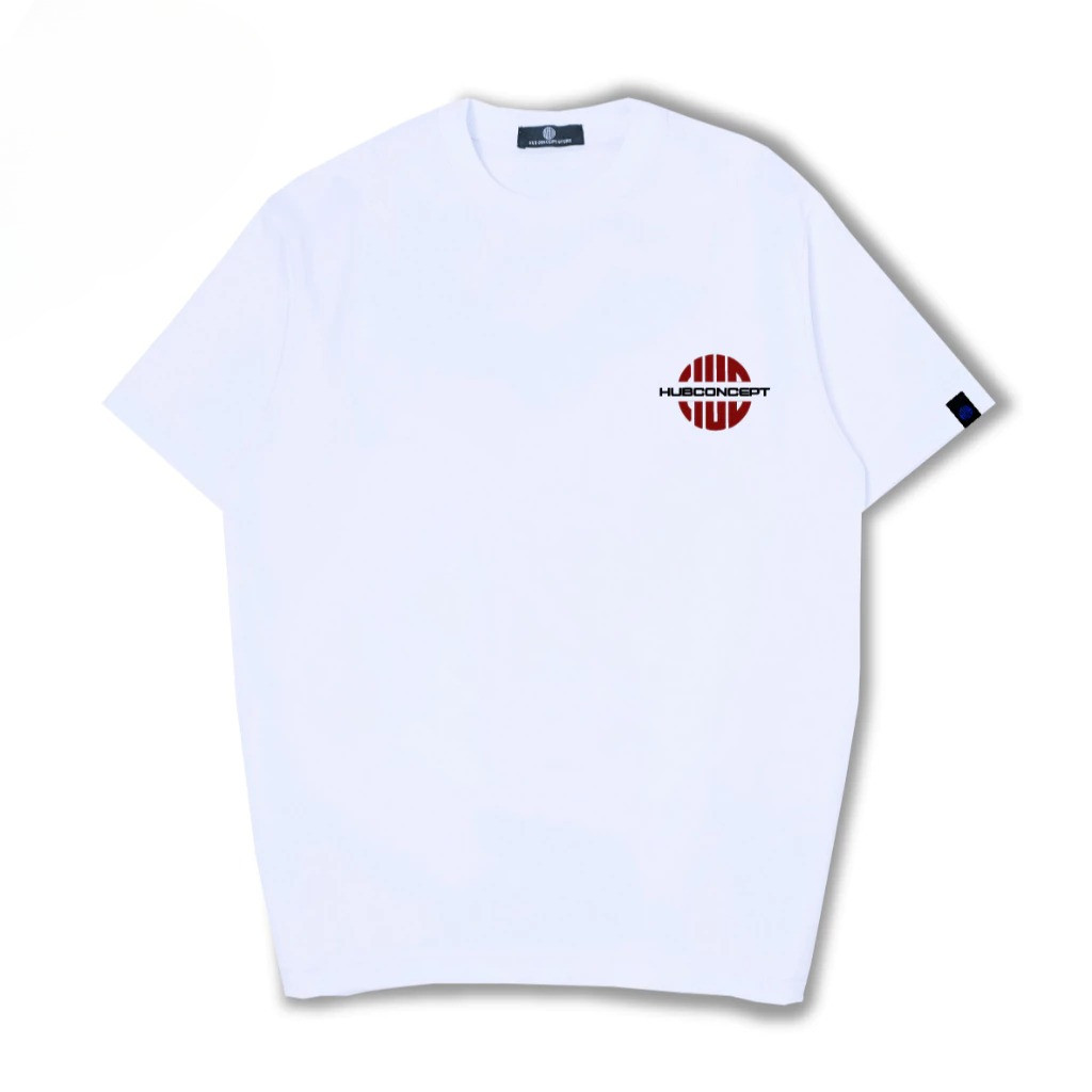 เสื้อพัฟโลโก้ HUB ทำจากคอตตอน 100%