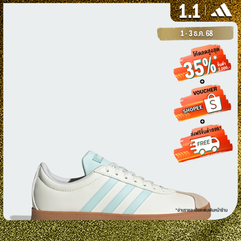 adidas ไลฟ์สไตล์ รองเท้า VL Court Base ผู้หญิง สีขาว JI1767