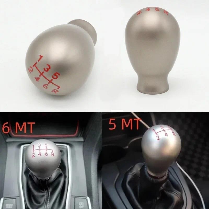 M10 คู่มือรถ 5 6 เกียร์เกียร์ Shifter Lever หัวลูกบิดสําหรับ Honda Civic FC1 FK7 FK8 TYPE R FE1 FL5 