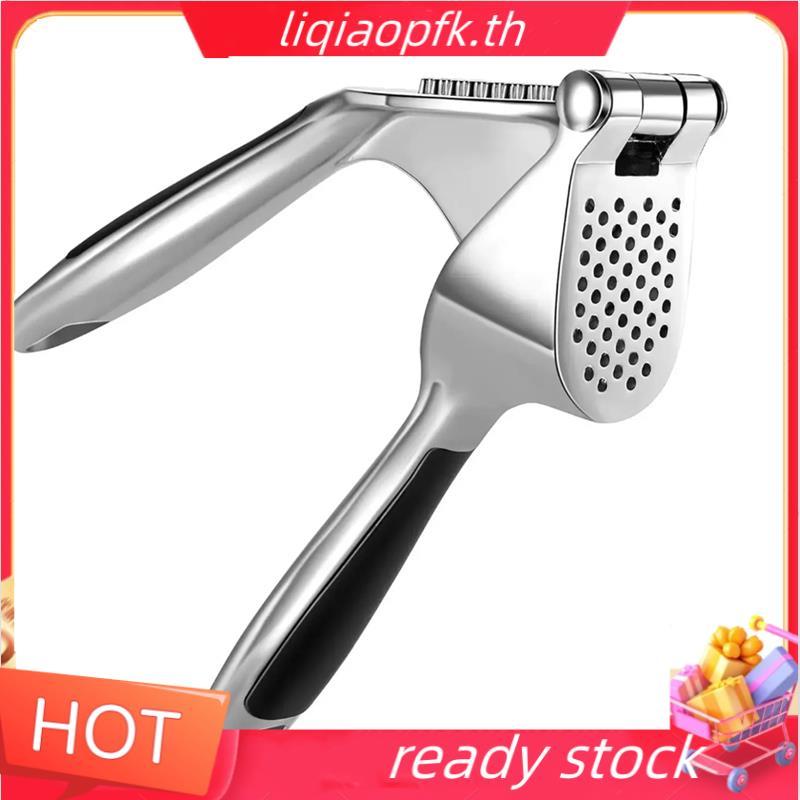 Ready store คู่มือมัลติฟังก์ชั่นโลหะผสมสังกะสีกระเทียมน้ําซุปข้นเครื่องมือเครื่องคั้นในครัวเรือน Pate Clamp