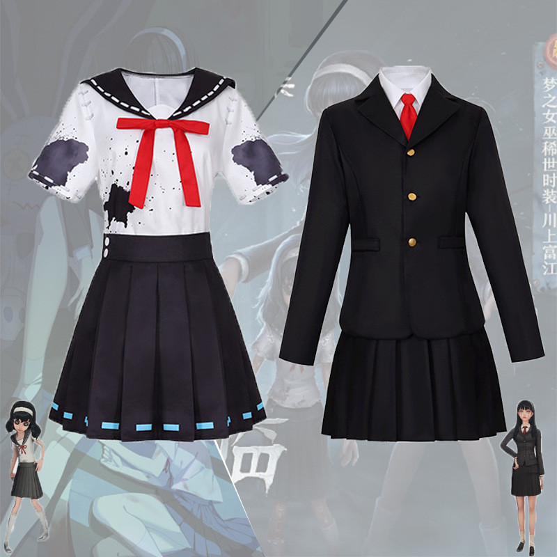 บุคลิกภาพที่ห้า cos เสื้อผ้า ชุดยูนิฟอร์มผู้เชื่อแม่มดในฝันหญิง Tomie Kawakami วันฮาโลวีน cosplay เส