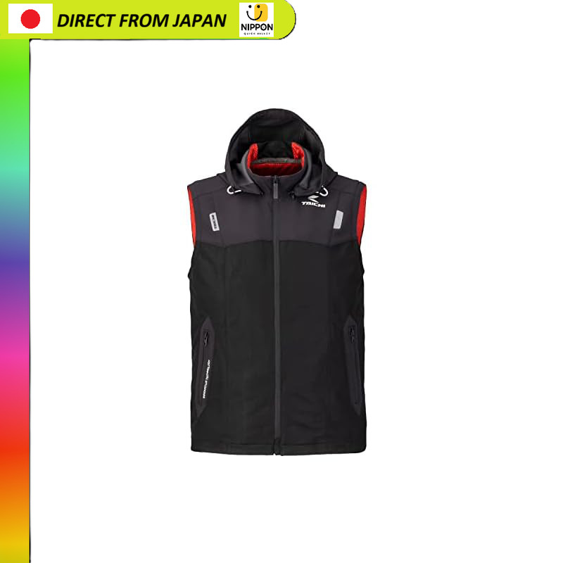 เสื้อเกราะป้องกันตัวแบบตาข่าย RS Taichi Protection Inner Vest RSJ337 สีดำ ไซส์ L พร้อมอุปกรณ์ป้องกัน