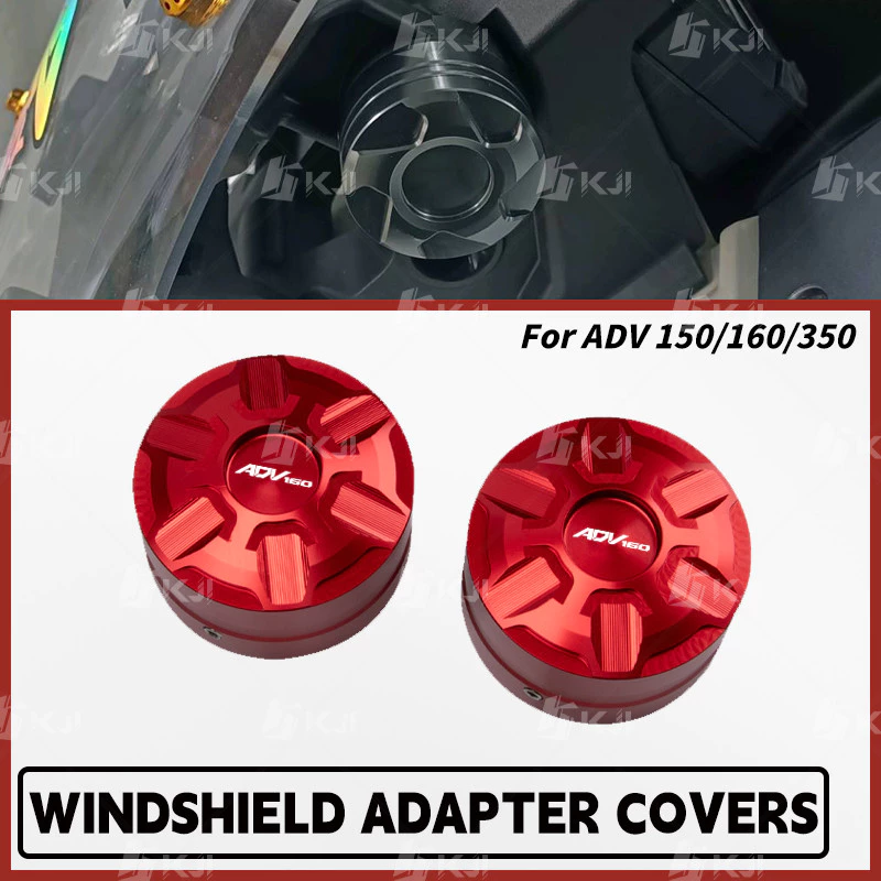 สําหรับ Honda ADV 160/150/350 กระจกปรับความสูงฝาครอบรถจักรยานยนต์กระจกกระจกด้านข้างตกแต่งอะแดปเตอร์หมวกอุปกรณ์เสริม