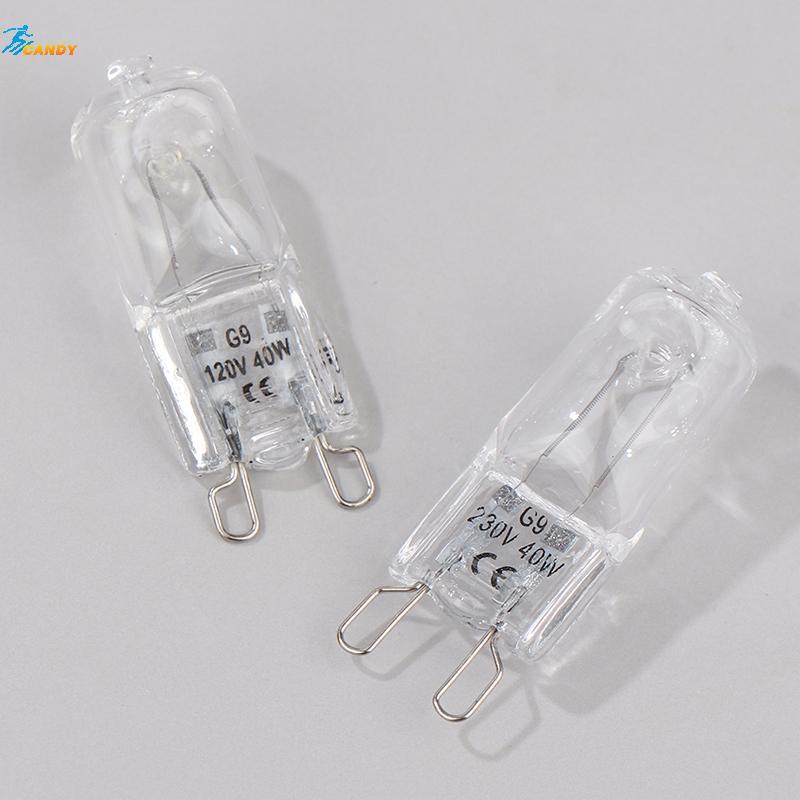 NDY ร้อน 40W G9 เตาอบทนอุณหภูมิสูงหลอดฮาโลเจนสําหรับตู้เย็นเตาอบพัดลม N