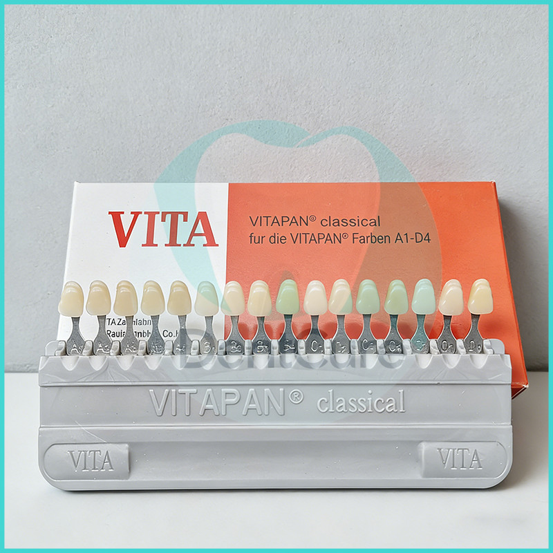 VITA Teeth Shade Guide 16 Colors Dentistry Equipment Teeth Whiting Porcelain VITAPAN Tooth Model Colorimetro Plate