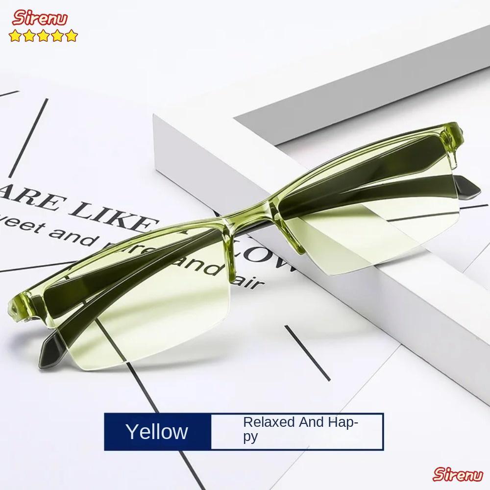 SIRENUZV Ultralight แว่นตาอ่านหนังสือ Smart Auto Zoom ป้องกันแสงฟ้า มีการป้องกันรังสี UV และเหมาะสำหรับใช้งานคอมพิวเตอร์