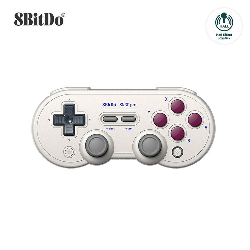 8Bitdo Babitdo SN30Pro บลูทูธ Handle Hall จอยสติ๊กคอมพิวเตอร์ Steam Android NS Black Myth