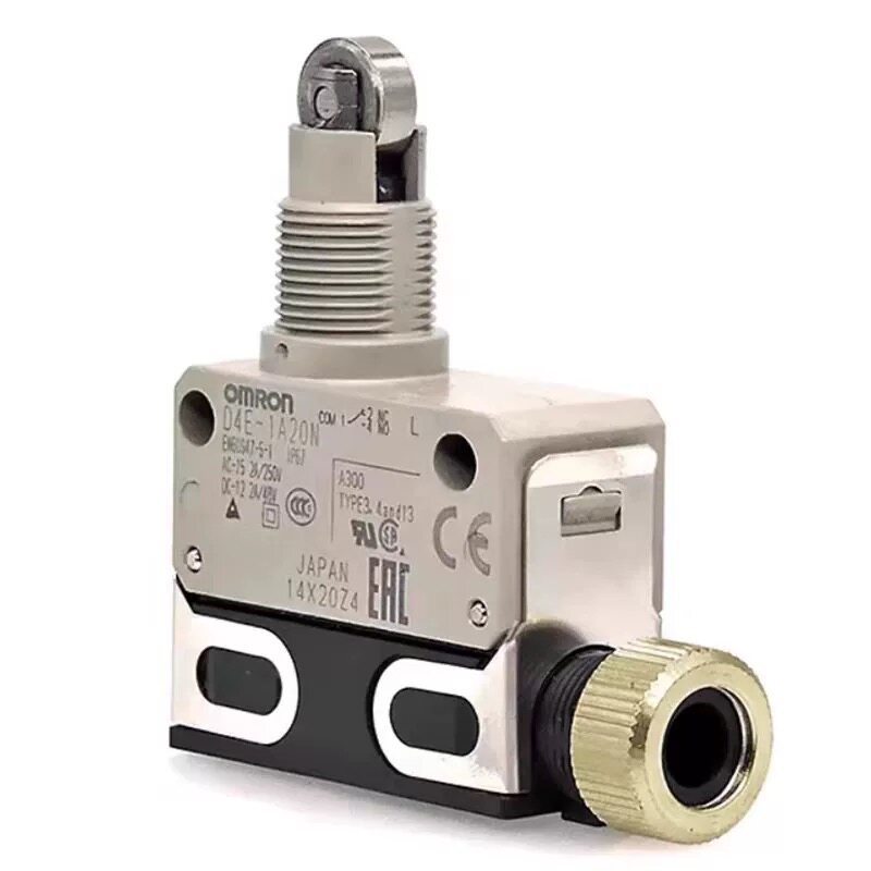 Omron Micro-Motion Stroke Limit Switch D4E-1A20N D4E-1B20N D4E-1A10N 1B10N
