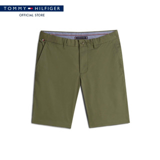 Tommy Hilfiger กางเกงขาสั้น ผู้ชาย รุ่น MW0MW23563 GY1 - สีเ…