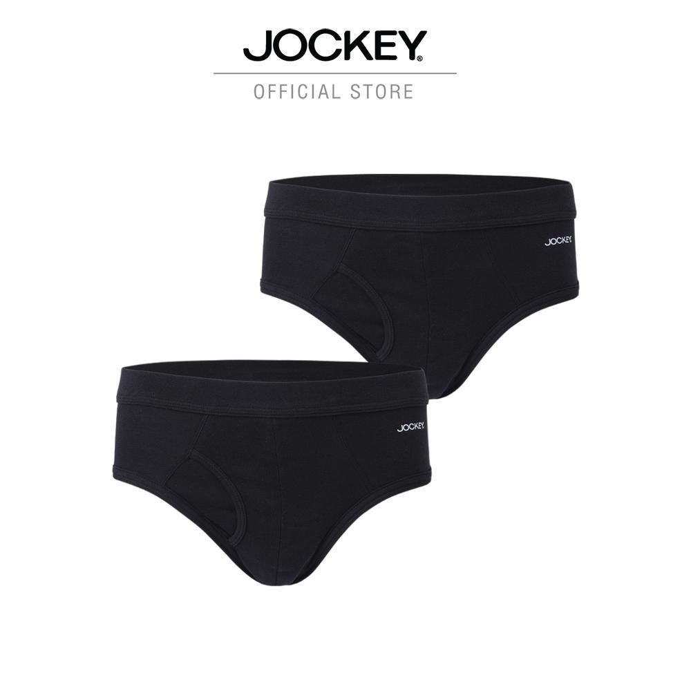 Jockey Underwear กางเกงในชาย SEAMLESS WAISTBAND รุ่น KU 1552 BRIEFS PACK2