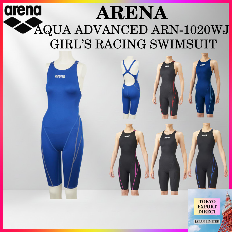 arena ARN-1020WJ ชุดว่ายน้ำแข่งเด็กผู้หญิง FINA Approved