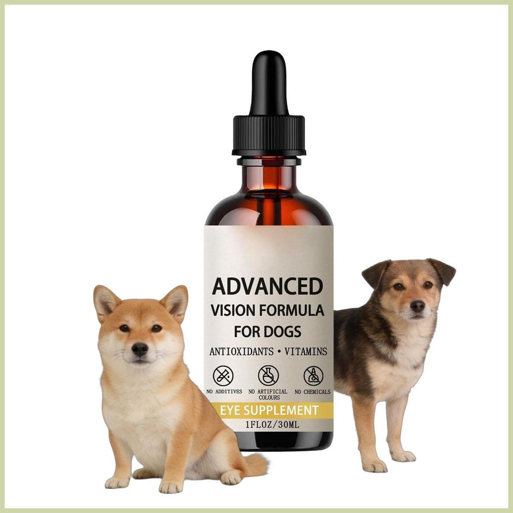 Eye Health Support Drop for Dogs 30ml Gentle Fast Absorbing Puppy Eye Health Support อาหารเสริมสําหร