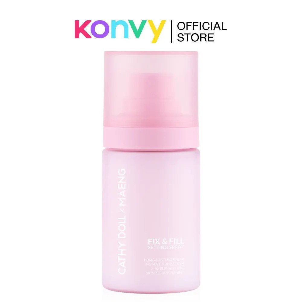 Cathy Doll x Maeng Fix & Fill Setting Spray 50ml ช่วยล็อคเครื่องสําอางให้ติดทนนาน ของHP
