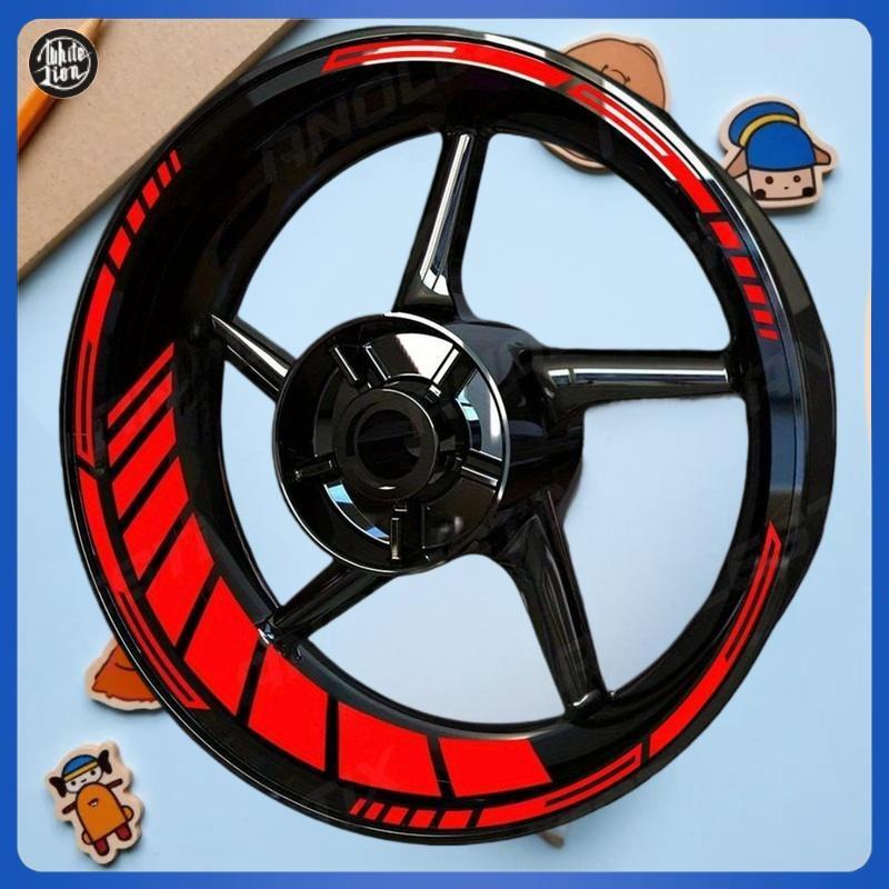 WL| 21/18 นิ้วสําหรับ Triumph สะท้อนแสงรถจักรยานยนต์ล้อ Stiers Hub Decal Rim Stripe (PVC รถจักรยานยน