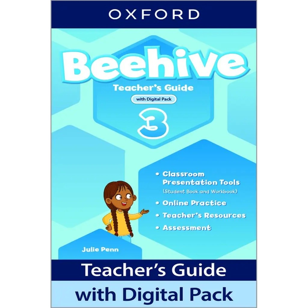 Bundanjai (หนังสือคู่มือเรียนสอบ) Beehive 3 : Teacher's Guide with Digital Pack (P)