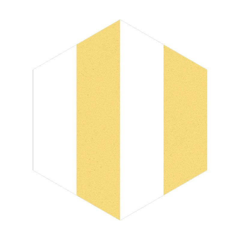 GELATO กระเบื้อง LINEAR YELLOW 22X25 CM