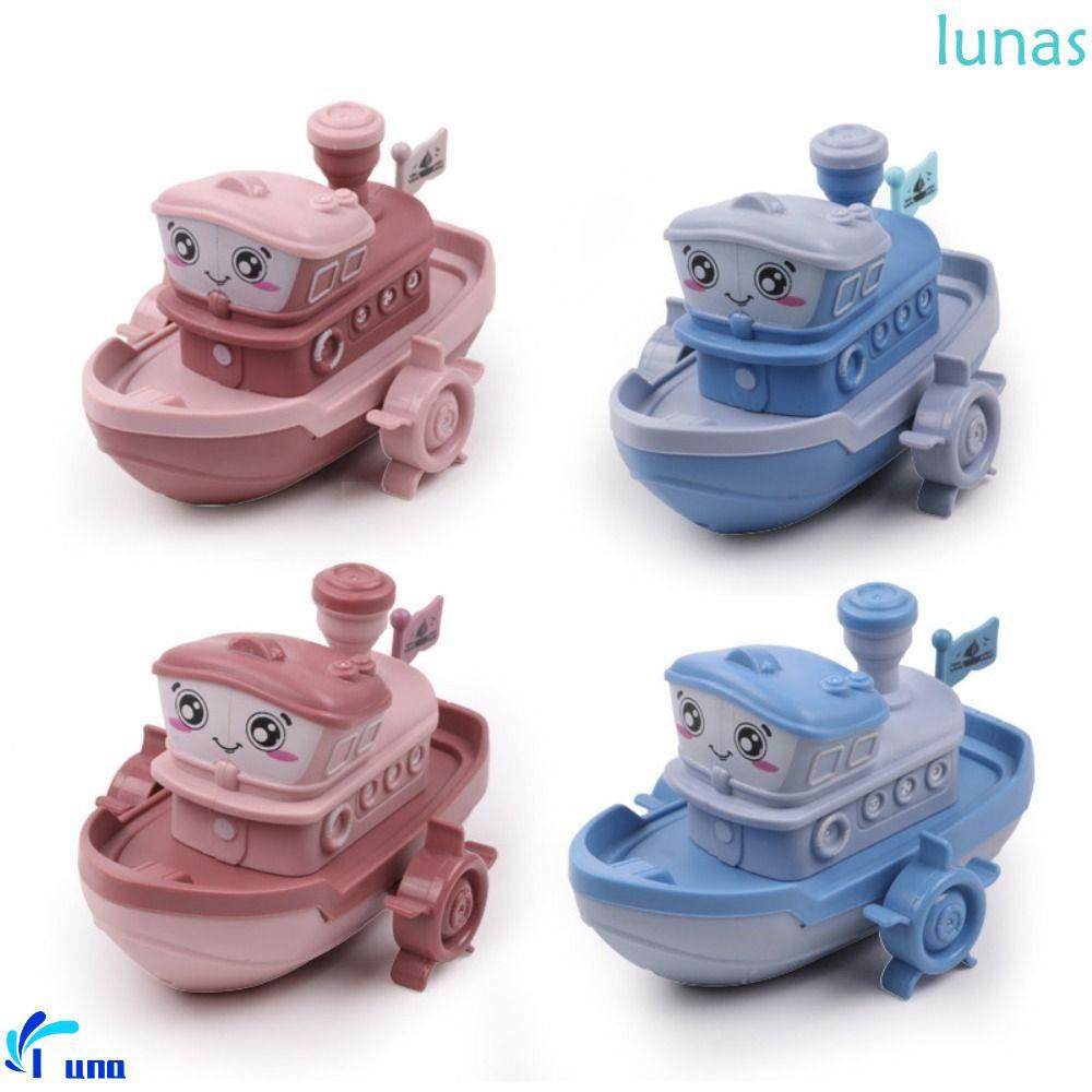 ลูน่าโซล การ์ตูนเรือของเล่นการ์ตูนน่ารักน้ําว่ายน้ําชายหาดเกมอาบน้ํา ของขวัญวันเกิดไขลาน