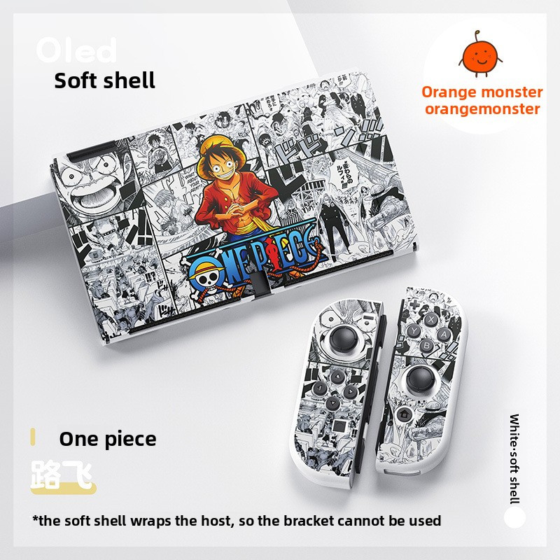 Nintendo Switch / Switch OLED Luffy & Zoro เคสป้องกัน TPU แบบนุ่มชิ้นเดียว ราคา ถูกที่สุด ดีลบีเคเค แกลเลอรีภาพที่ 8