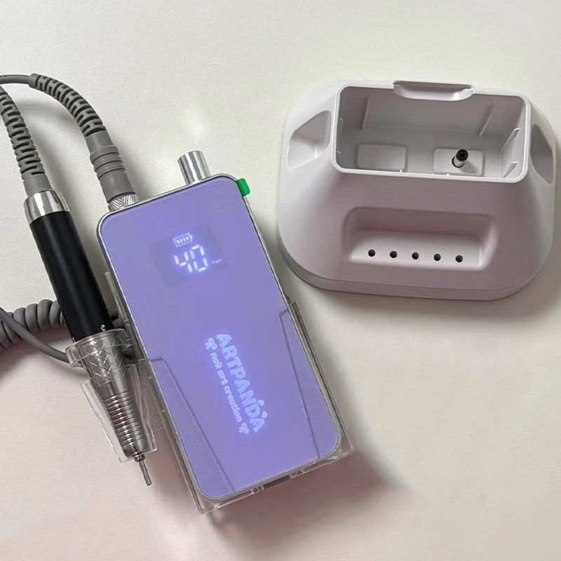 ARTPANDA Huachaoyue เครื่องขัดเล็บไฟฟ้า Brushless Mute Nails Shop เฉพาะเล็บ Remover 4,0000 Rpm B